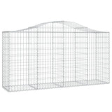 Vidaxl Gabions 4 stk. Buet 200x50x100 120 cm jern