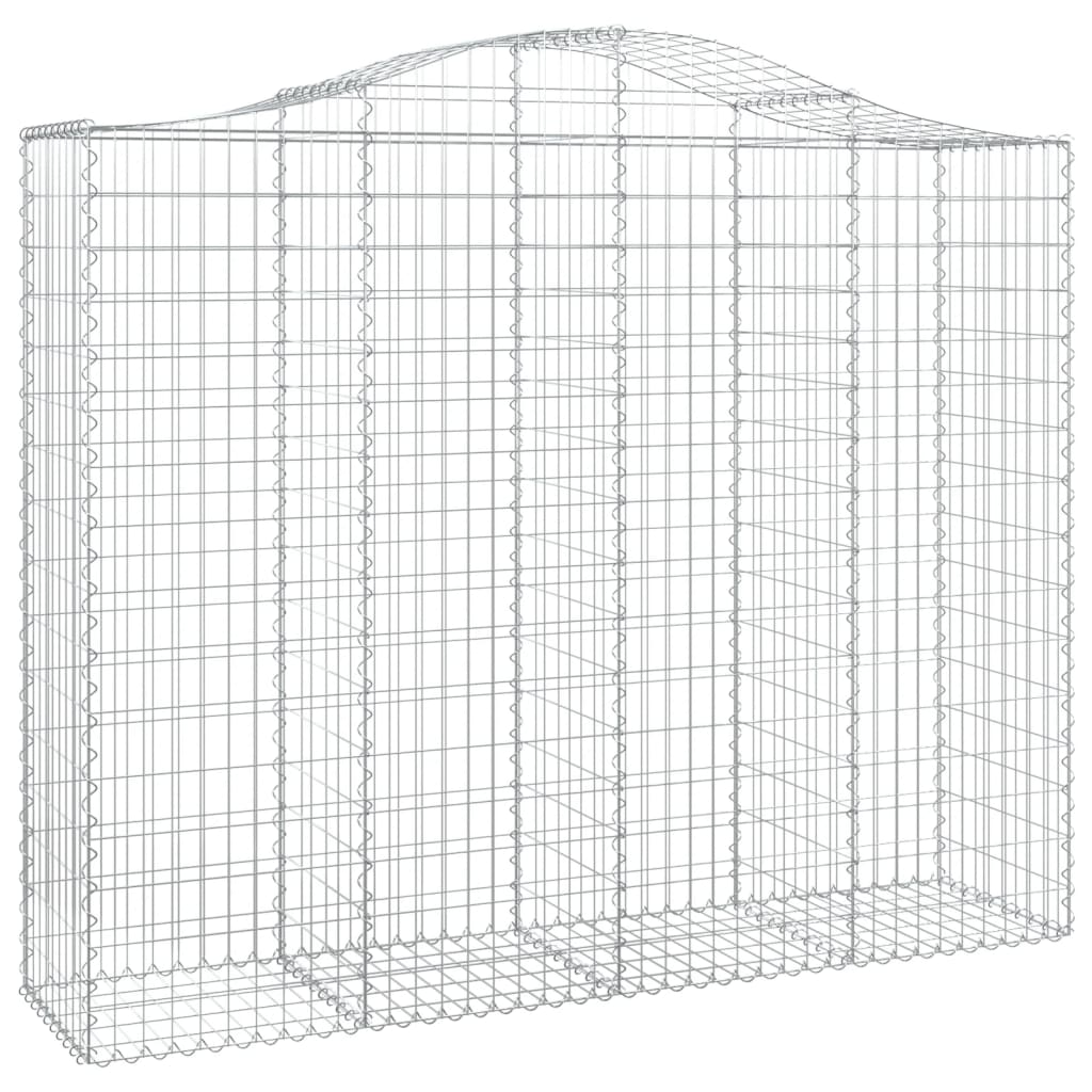 Vidaxl Gabions 3 stk. Buet 200x50x160 180 cm jern