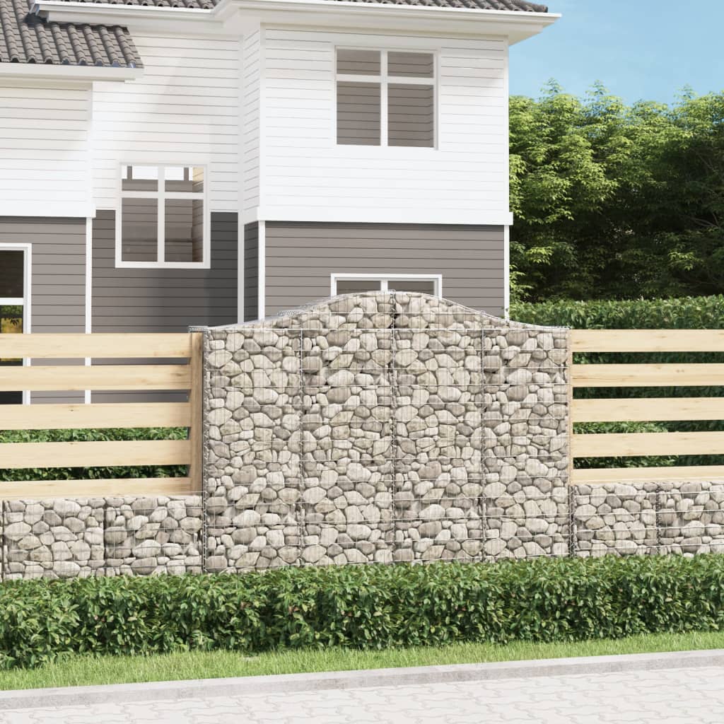 Vidaxl Gabions 9 PCS Buet 200x50x160 180 cm jern