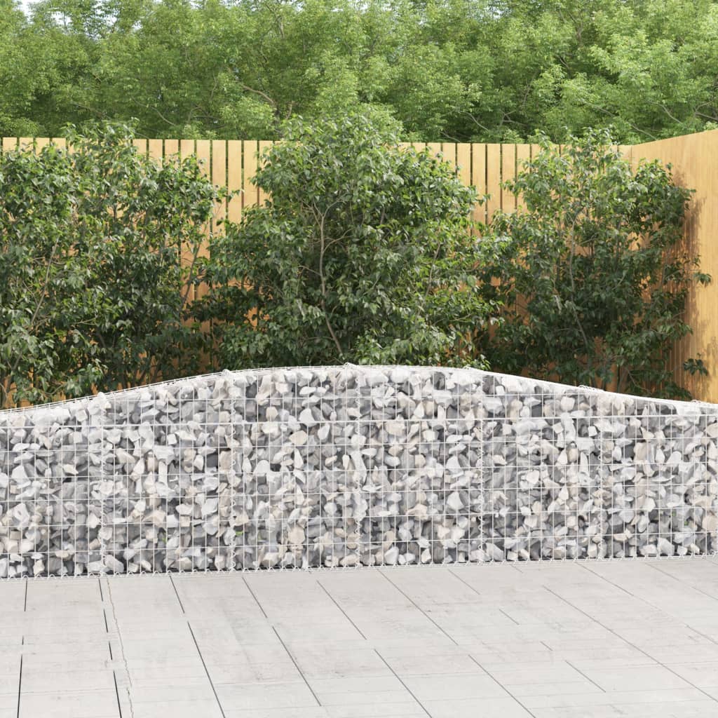 Vidaxl Gabions 8 PCS Buet 400x30x60 80 cm jern