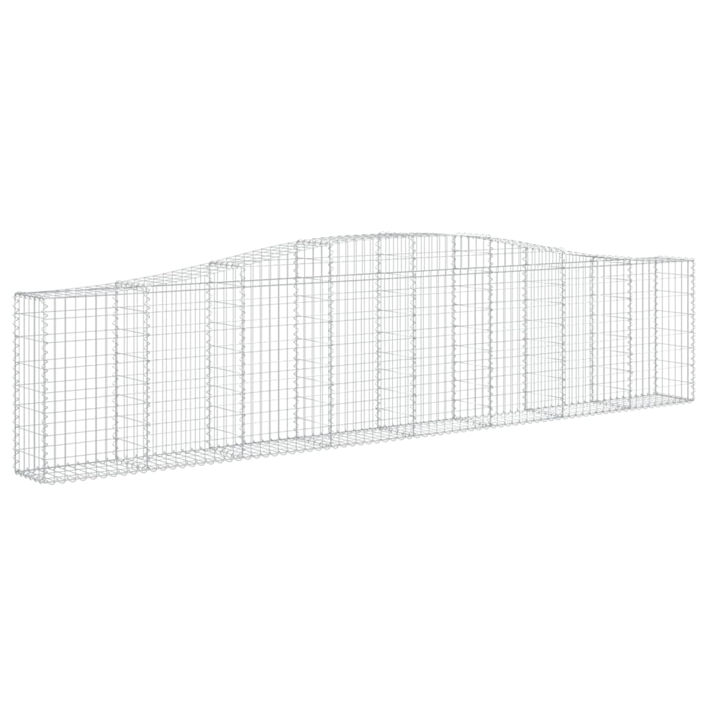 Vidaxl Gabions 2 PCS Buet 400x30x80 100 cmg jern