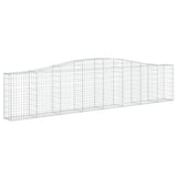 Vidaxl Gabions 3 stk buede 400x30x80 100 cm jern