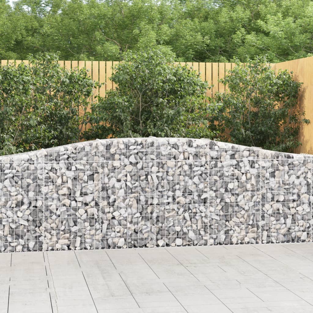 Vidaxl Gabions 5 PCS Buet 400x30x80 100 cm jern