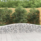 Vidaxl Gabions 3 stk. Buet 400x50x40 60 cm jern