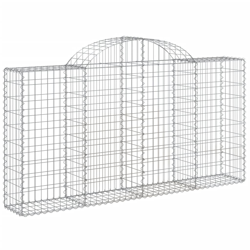 Vidaxl Gabions 7 PCS Buet 200x30x100 120 cm jern