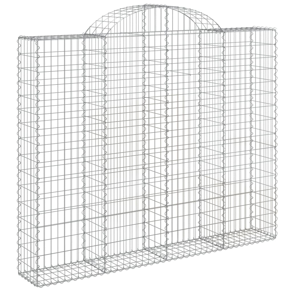 Vidaxl Gabions 2 PCS Buet 200x30x160 180 cm jern