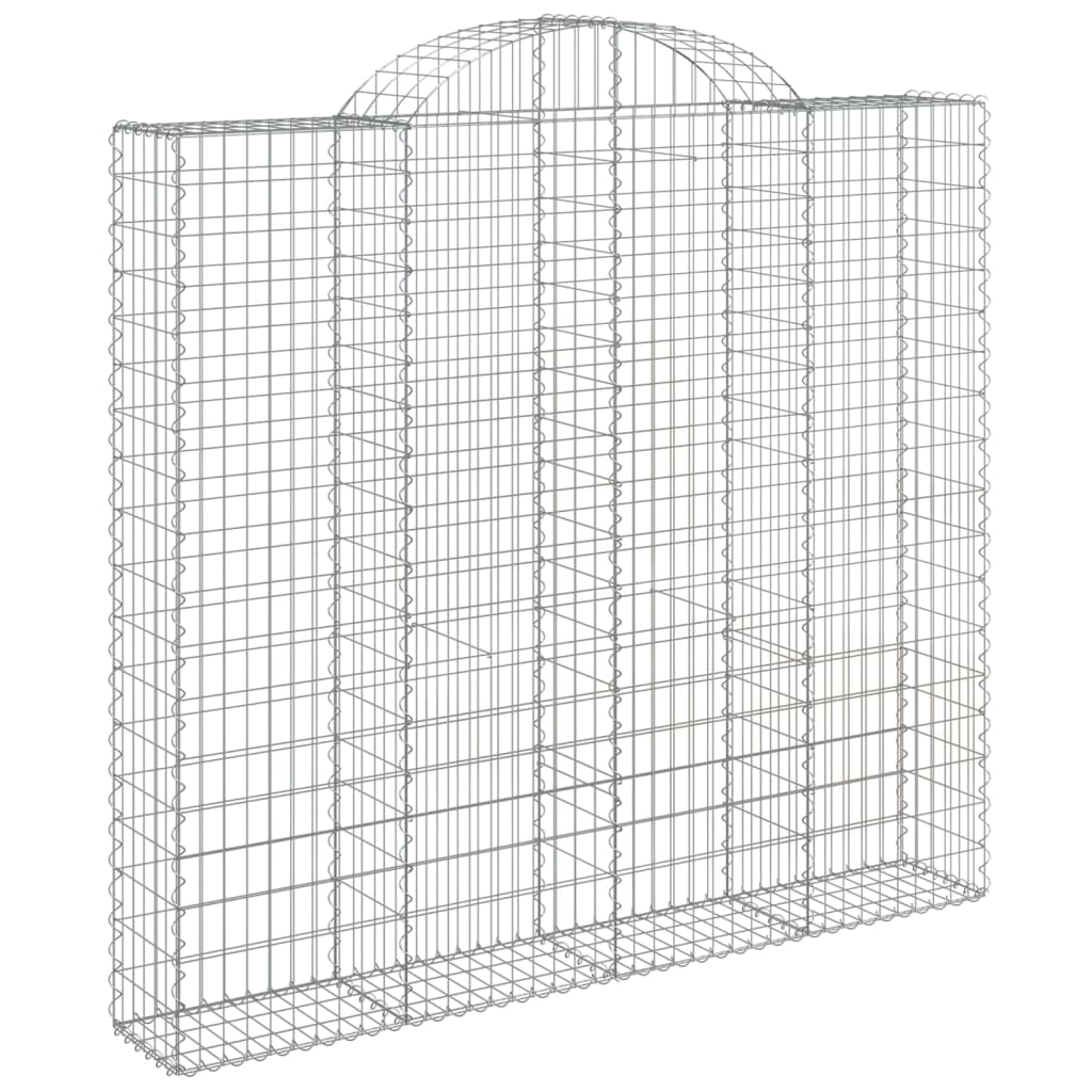 Vidaxl Gabions 7 PCS Buet 200x30x180 200 cm jern