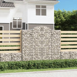Vidaxl Gabions 7 PCS Buet 200x30x180 200 cm jern