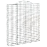 Vidaxl Gabions 2 stk. Buet 200x30x220 240 cm jern