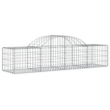Vidaxl Gabions 13 pcs Buet 200x50x40 60 cm galvaniseret jern