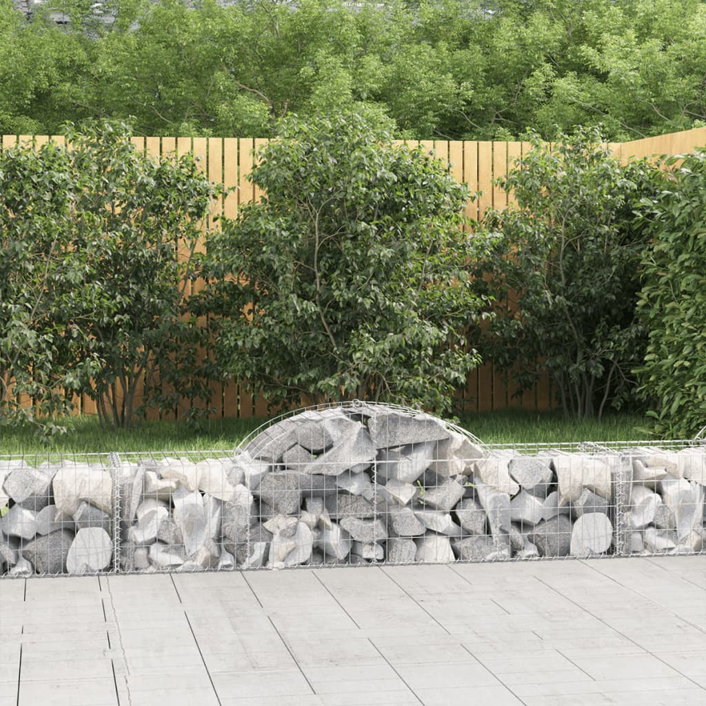 Vidaxl Gabions 20 stk. Buet 200x50x40 60 cm jern