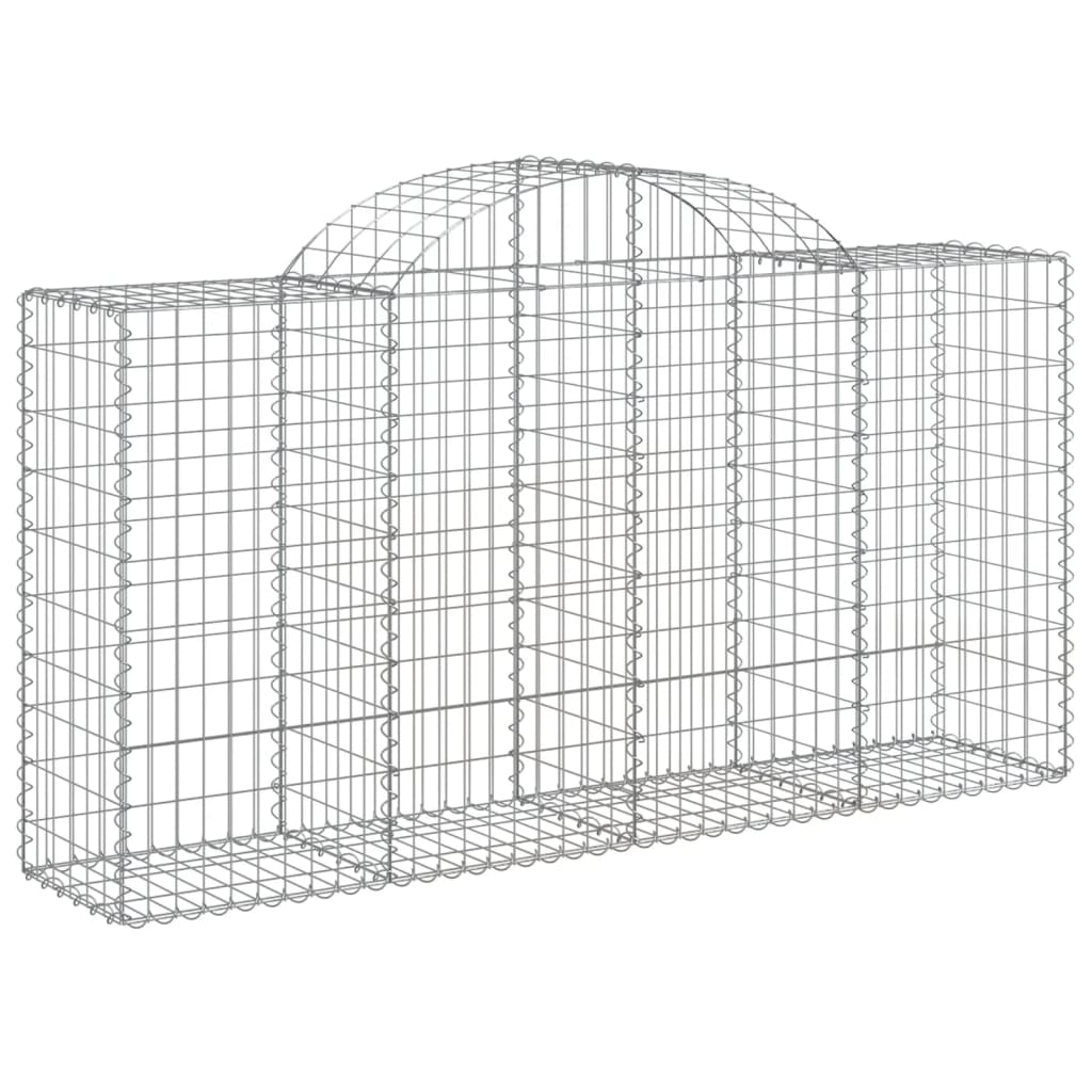 Vidaxl Gabions 14 stk. Buet 200x50x100 120 cm jern