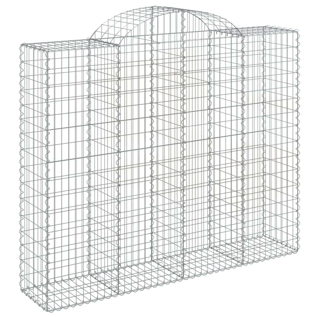 Vidaxl Gabions 2 PCS Buet 200x50x160 180 cm jern