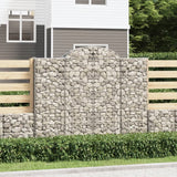 Vidaxl Gabions 2 PCS Buet 200x50x160 180 cm jern
