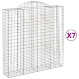 Vidaxl Gabions 7 PCS Buet 200x50x200 220 cm jern
