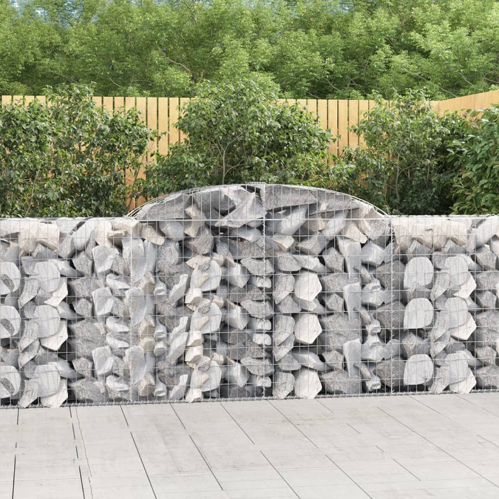 Vidaxl Gabions 3 PCS Buet 300x50x100 120 cm jern