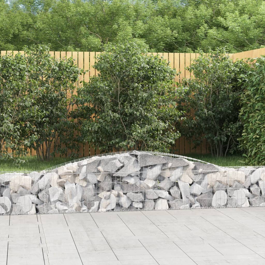 Vidaxl Gabions 4 PCS Buet 400x30x40 60 cm jern