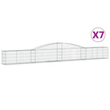 Vidaxl Gabions 7 PCS Buet 400x30x40 60 cm jern