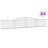 Vidaxl Gabions 4 PCS Buet 400x30x60 80 cm jern