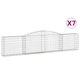 Vidaxl Gabions 7 PCS Buet 400x30x80 100 cm jern