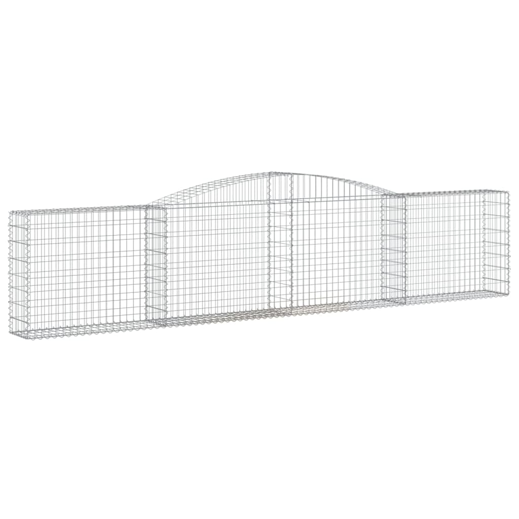 Vidaxl Gabions 7 PCS Buet 400x30x80 100 cm jern