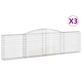 Vidaxl Gabions 3 PCS Buet 400x30x100 120 cm jern