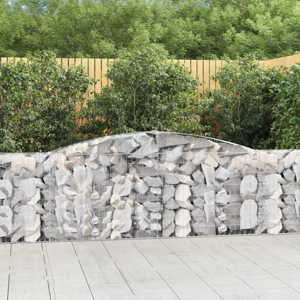 Vidaxl Gabions 5 pcs Buet 400x30x100 120 cm jern