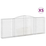 Vidaxl Gabions 5 PCS Buet 400x30x140 160 cm jern