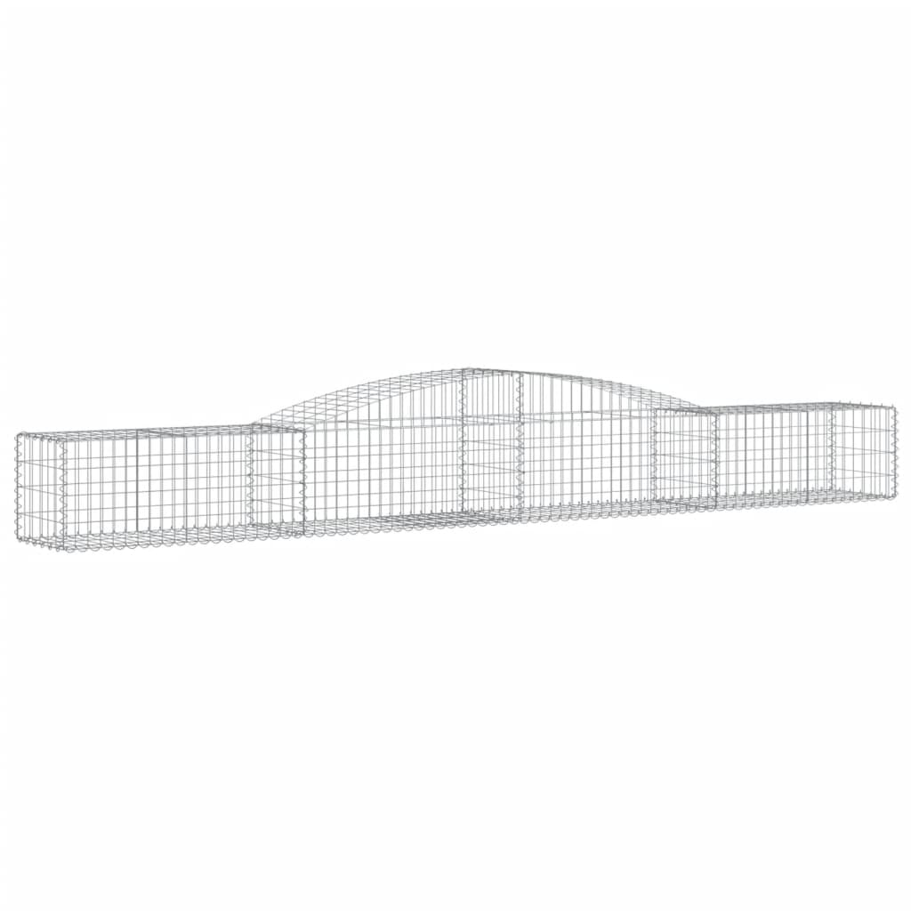 Vidaxl Gabions 5 PCS Buet 400x50x40 60 cm jern