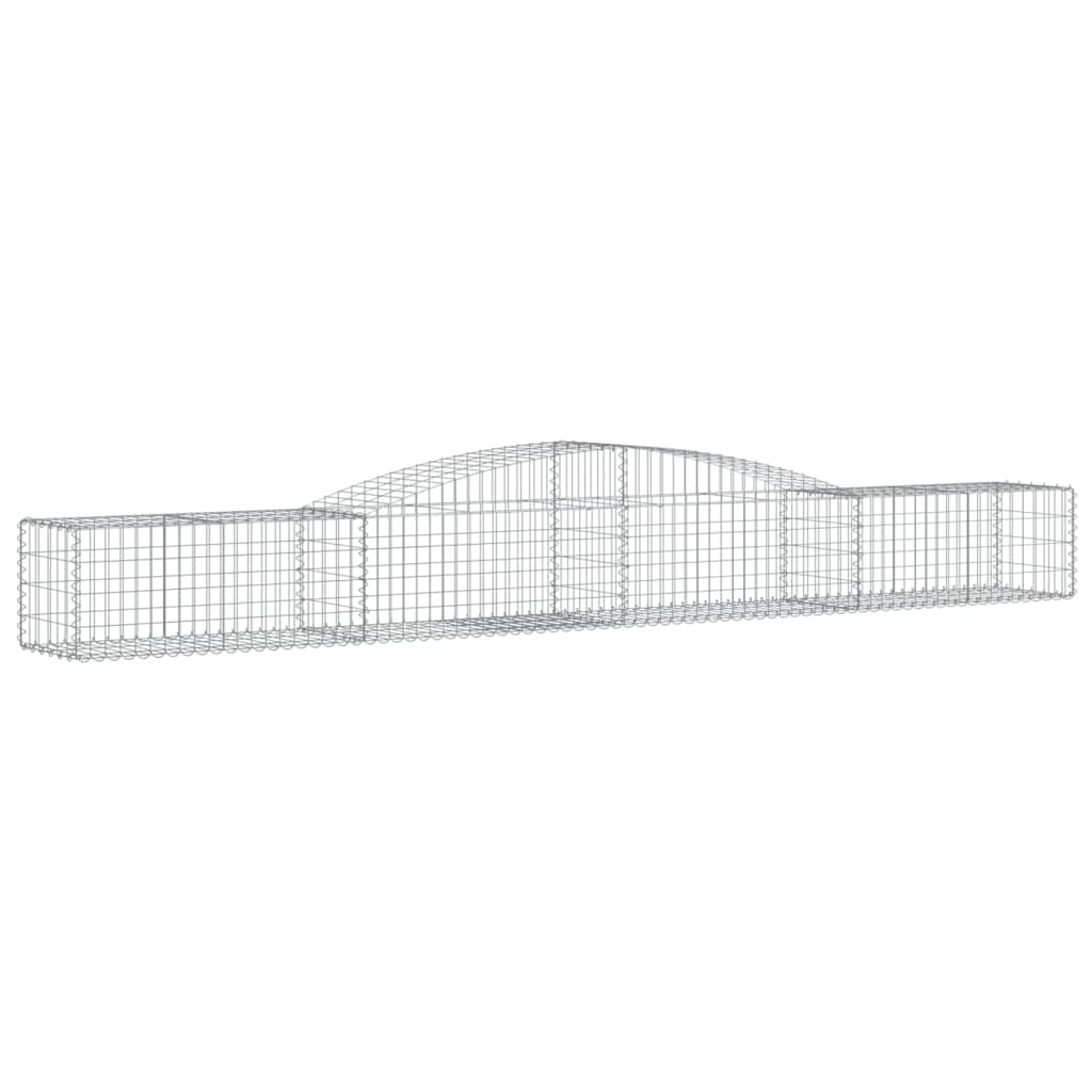 Vidaxl Gabions 7 PCS Buet 400x50x40 60 cm jern