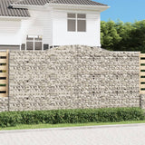 Vidaxl Gabions 2 PCS Buet 400x50x200 220 cm jern
