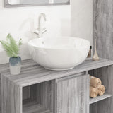 Vidaxx Washbasin 44x17 cm rund keramisk hvid