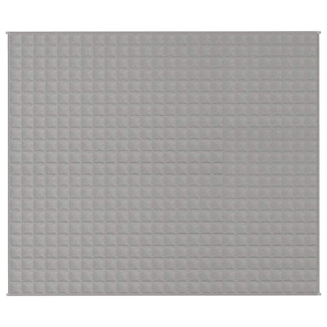 Vidaxx vægtet tæppe 220x260 cm 11 kg stof grå