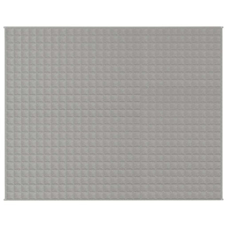 Vidaxx vægtet tæppe 235x290 cm 15 kg stof grå