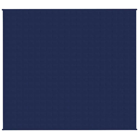 Vidaxx vægtet tæppe 200x225 cm 13 kg stof blåt