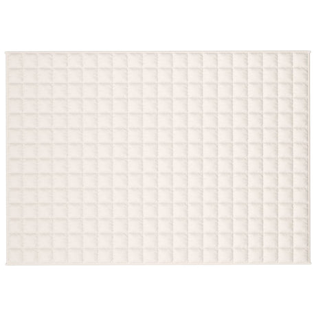 Vidaxx vægtet tæppe 138x200 cm 10 kg stof let fløde fløde