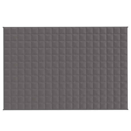 Vidaxx vægtet tæppe 120x180 cm 9 kg stof grå