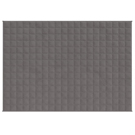 Vidaxx vægtet tæppe 150x200 cm 11 kg stof grå
