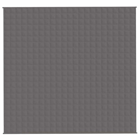Vidaxx vægtet tæppe 220x235 cm 11 kg stof grå