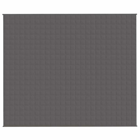 Vidaxx vægtet tæppe 220x260 cm 15 kg stof grå