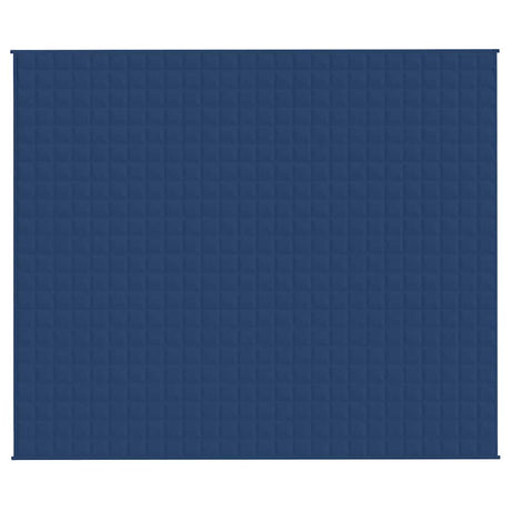 Vidaxx vægtet tæppe 220x260 cm 11 kg stof blåt