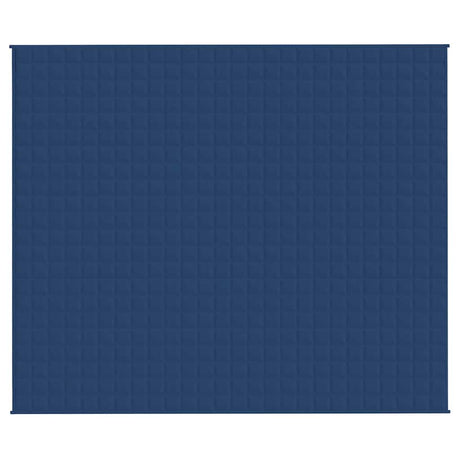 Vidaxx vægtet tæppe 220x260 cm 15 kg stof blå