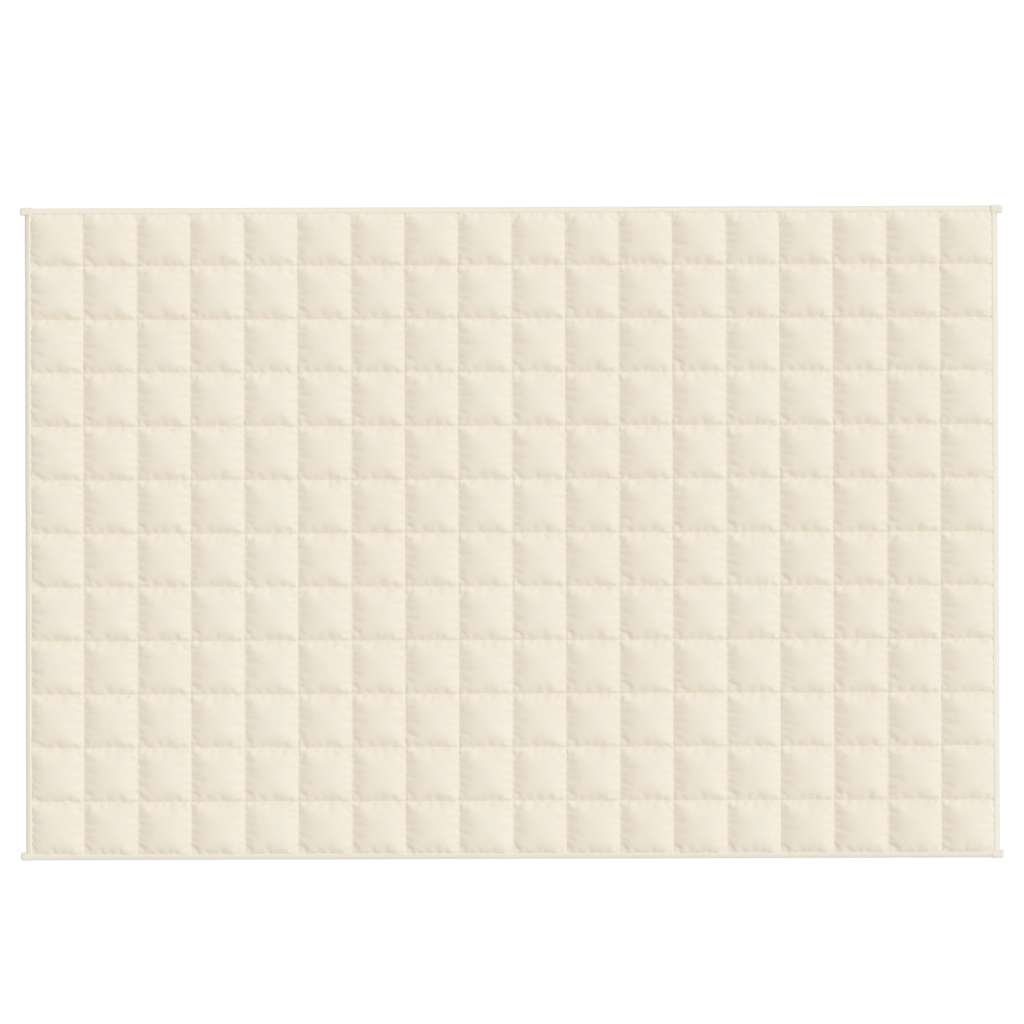 Vidaxx vægtet tæppe 120x180 cm 9 kg stof let fløde fløde