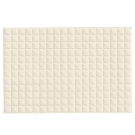Vidaxx vægtet tæppe 120x180 cm 9 kg stof let fløde fløde
