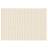 Vidaxx vægtet tæppe 138x200 cm 10 kg stof let fløde fløde
