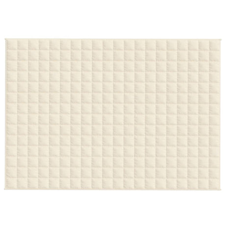 Vidaxx vægtet tæppe 138x200 cm 10 kg stof let fløde fløde