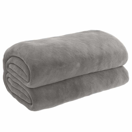Vidaxx vægtet tæppe med dækning 138x200 cm 6 kg stof grå