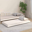 Vidaxl bedframe zonder matras massief grenenhout wit 90x190 cm