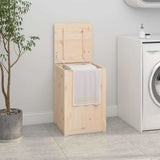 Vidaxx vaskeri kurv 44x44x66 cm fast fyrretræ