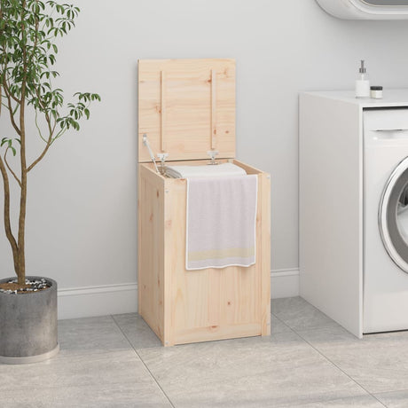 Vidaxx vaskeri kurv 44x44x66 cm fast fyrretræ